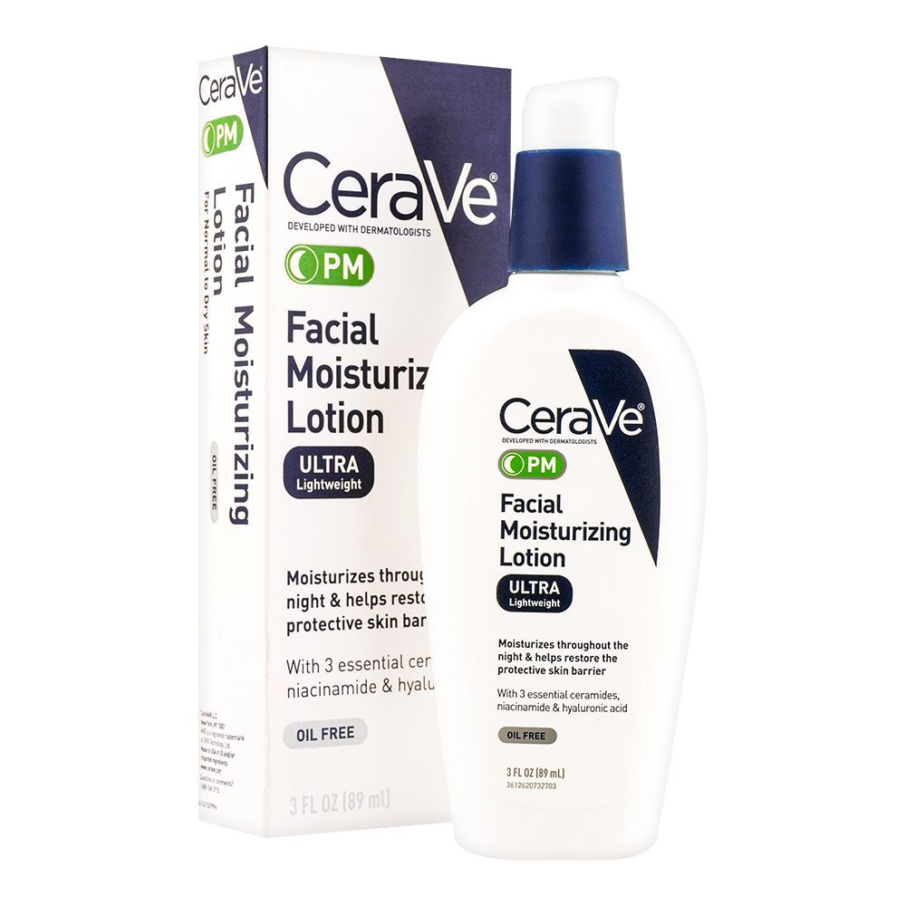 CeraVe PM Facial Moisturizing Lotion Ultra Lightweight