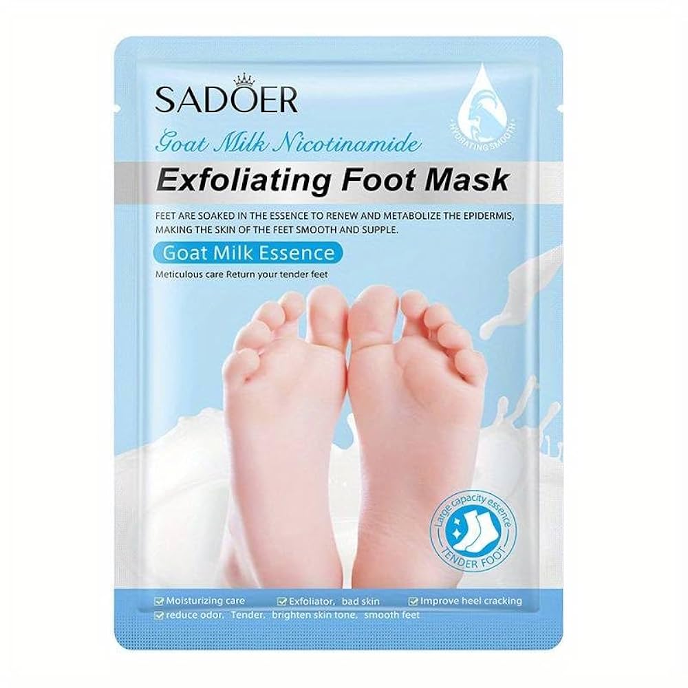 Sadoer Exfoliating Foot Mask Goat Milk Essence