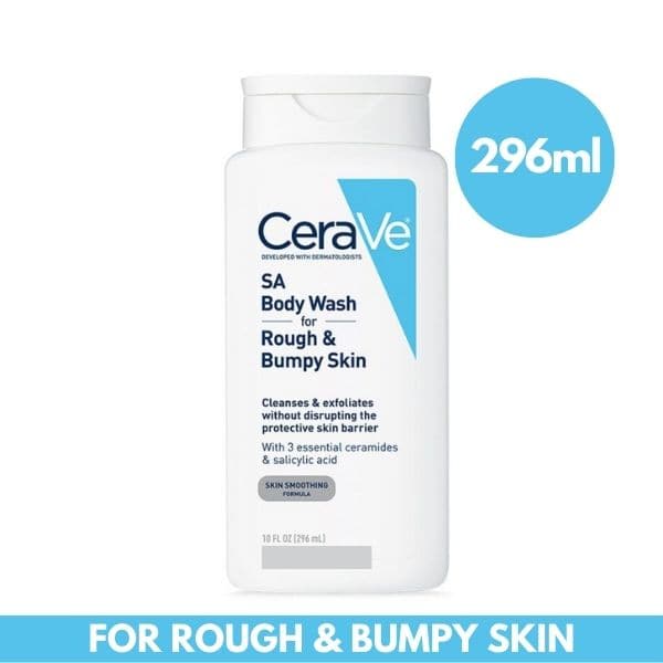 CeraVe SA Body Wash For Rough & Bumpy Skin