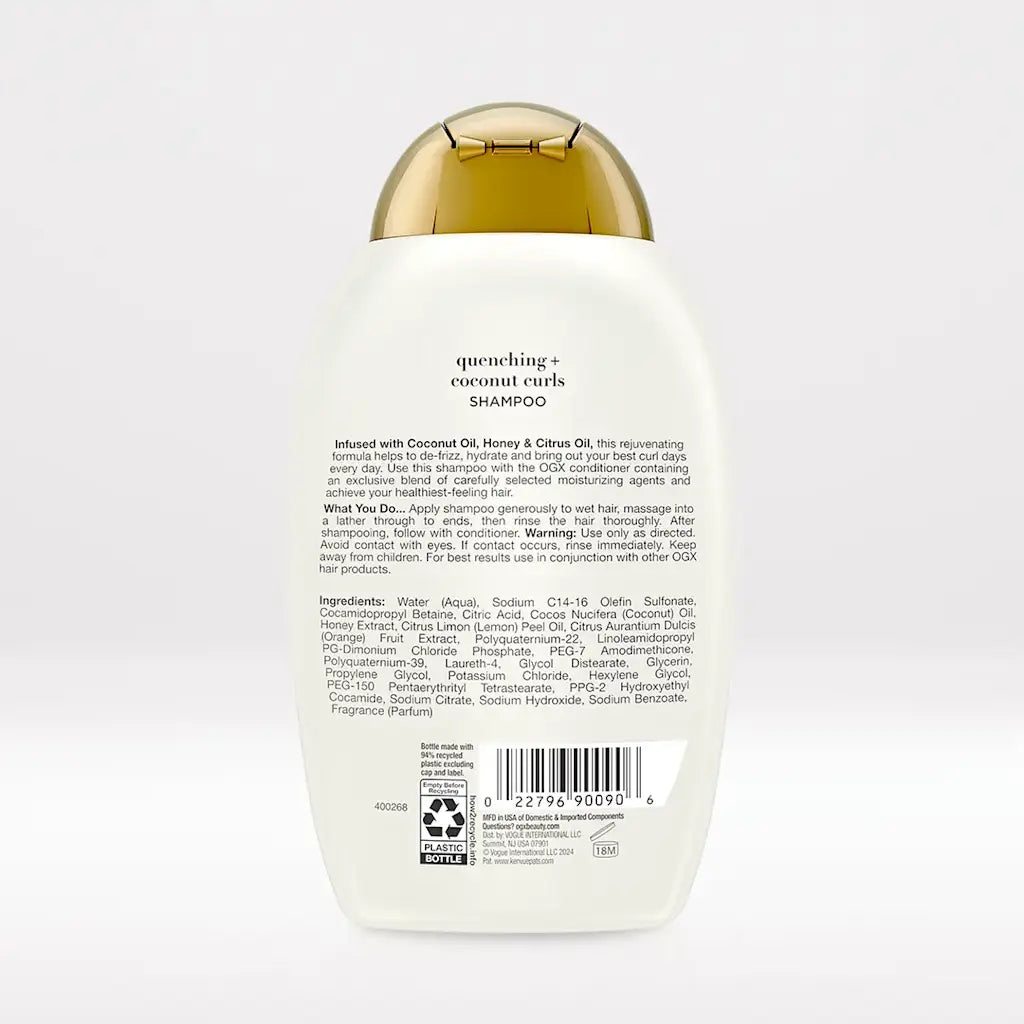 OGX SHAMPOO COCONUT CURLS