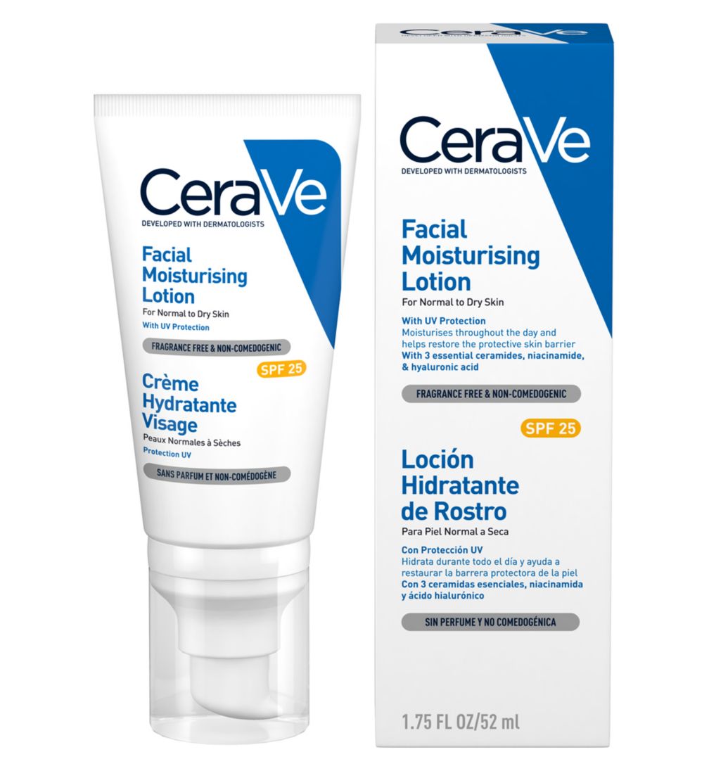 CeraVe Facial Moisturising Lotion With SPF 25 For Normal to Dry Skin